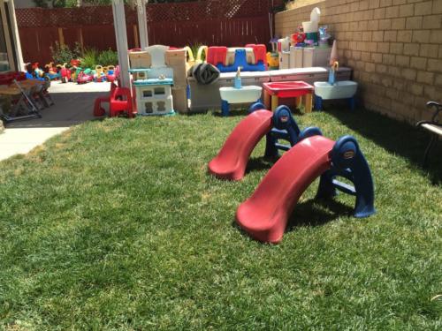 Outside Play Room